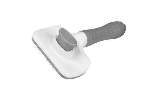 Dog Self clean brush grey 1