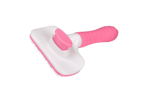 Dog Self clean brush pink 1